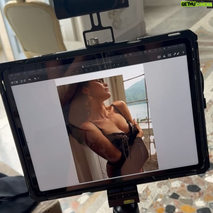 Sarah Stephens - 3.2K Likes - An absolute dream shooting @intimissimiofficial in Lake Como this summer 🤍