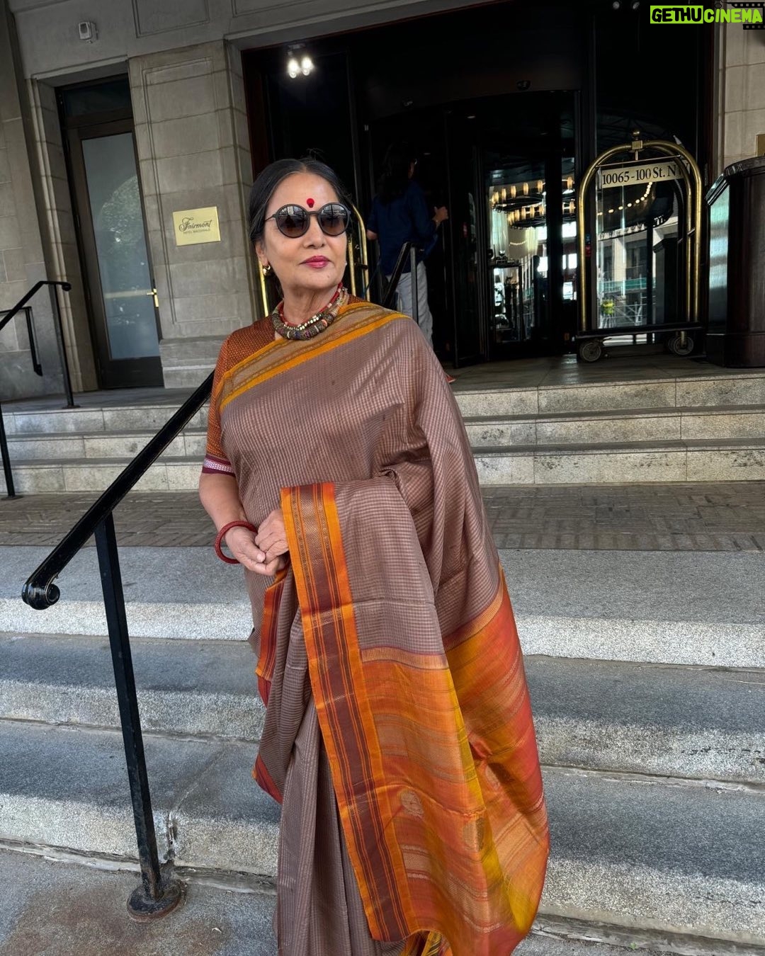Shabana Azmi - 4.1K Likes - At the Alberta Film festival Edmonton in celebration of my 50 years in cinema with screening of Shekhar Kapur’s film Masoom . It’s amazing to see how the film resonates with audiences after so many years!