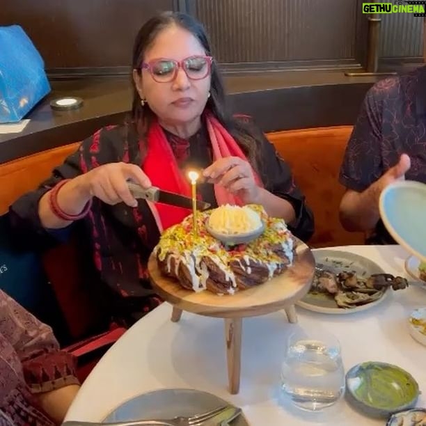 Shabana Azmi - 4.7K Likes - The birthday celebrations have started right from #New York . Thank you lovely friends ❤️