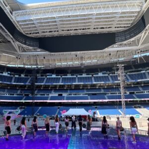 Shanie Blais Instagram - 4 years ago I packed my bags in Canada and moved away from my family and friends to make my biggest dreams come true. Last year I booked my ultimate goal, a world tour. Not only a world tour but one of the biggest stadium tour. I am absolutely honored to have worked with the most talented, sweetest, hard working artist. @karolg you are one of a kind reina 👑🩷

Obviously all dancers I got to share the stage with will be forever special 🩷🩷🩷

Thank you to @rubypappan for always believing in me and bringing me on this team. 
Thank you to @juulsperi for being the most patient and caring .
Thank you to @todd_williamson for your fire choreos always.

Finally, the whole team who is now my family I F** LOVE YALL 😭❤️