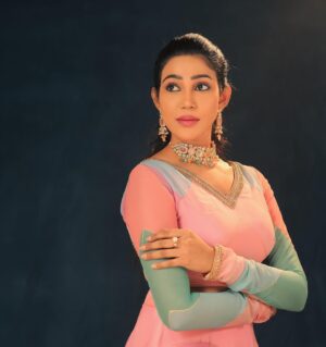 Sheriina Instagram - Everyday may not be good. But there is something good in everyday.

@mayon_by_subhathracouture 

#sheriina #sherina #vijaytelevision #biggboss #instapicture #actress