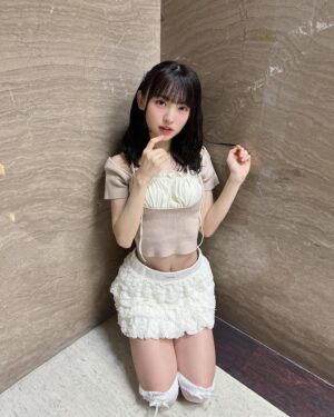 Shinzawa Nao Instagram - 今日の私服どーかな🩰🎶

#彼女の私服がかわいい #バレエコア #andmary