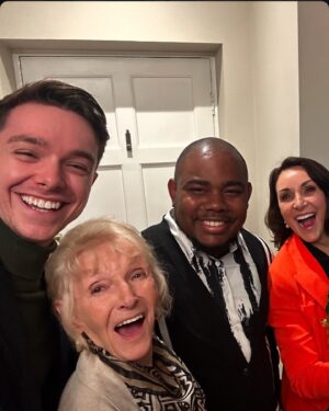 Shirley Ballas Instagram - Feeling so very special and loved as I head into 64 years of life ❤️ … thank you to each and every one of you for the beautiful messages, the beautiful flowers and handwritten cards, there was a lot today. I’ve been inundated with the most fantastic kind messages. I truly feel so blessed. You are all so kind. 

To all my friends and those I consider family I couldn’t do life without you. Thank you for all the support over the years. To my dearest mother who is by my side 24/7. Thank you for everything you do, I love you so very much. You’re my hero. I love you more than you love @marksandspencer lol. I missed my beautiful son @markballas, my daughter in law @bcjean and my amazing grandson Banksi, but I’ll sure see you all soon. 

Just wait till you all see what we got up to today. We had an absolute hoot and it was the perfect way to spend my birthday. As I write this we’re tucked up in bed watching Corrie ❤️ have a beautiful evening everyone. Hugs. X