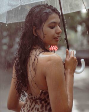 Shivani Rajashekar Instagram - Monsoon baby 🙋🏻‍♀️