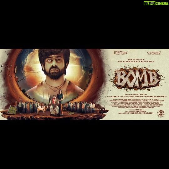 Shivathmika Rajashekar - 39.3K Likes - Here is the Title & First Look of #BOMB 💣🔥
Starring @imarjundas & @ShivathmikaR 🤩@kaaliactor
A Magical Entertainment in Cinema's soon ✨🪄🧲🤩
Directed by @vishalvenkat1891
Produced by @gembriopictures @sudha.sukumar.3 @kaizensukumar
Music by @immancomposer 🎶🎹
#BombFilm #BombPadam
@actor_balasaravanan @kameelanasser @abhiramiact
@editor_prasanna @dineshashok_13 @teamaimpro @movietownindia @meesaya.m