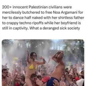 Shola Mos-Shogbamimu Instagram - Every Palestinian is systematically tortured, broken, disabled, sexually abused and/or killed by Israel. Can you spot the difference with Noa Argamani & hostages held by Hamas - the poster faces of Israel’s genocide of Palestinians? While I applaud Noa for debunking the Israel lie that she was beaten by Hamas, I understand why many would find this footage deeply offensive when Palestinians are being exterminated, ethnically cleansed & dismembered in her & Israel’s name. Israel is holding every Palestinian in Gaza and West Bank as hostages.