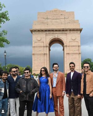 Shriya Pilgaonkar Instagram - What a grand trailer launch in Delhi at the India Gate & SRC
Thank you for all the love for Taaza Khabar S 2 ! 

@bhuvan.bam22 @disneyplushotstar @rohitonweb @arvin.bhandari @himank.gaur @jaavedjaaferi @prathameshparab @devenbhojani.official @nitspits @abbasdalal @hussain.dalal

Team 
Manager @deepaliw16 
Stylist @shreejarajgopal 
Mua @shrutiskode 
Hair @makeupbysaritasharma 
Dress @lovebirds.studio