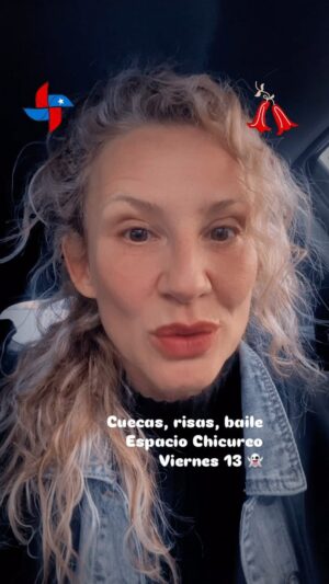 Sigrid Alegría Instagram - Con @aparcoa estaré arriba del escenario con mi padre, mi hijo, y mis amigos. Les espero para que se sumen. 
🥰🌺🇨🇱 @espacio_chicureo Nos invita a tener un encuentro cercano 😎 Atte. Sigrid