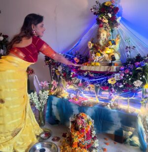 Sneha Paul Instagram - Bappa  Morya 🙏🏻🕉️