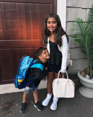 Snooki Instagram - I HAVE A MIDDLE SCHOOLER. My gorgeous 4th grader & last year of prek Baby 😩😩Fly high my babies!!
