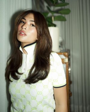 Sofia Andres Instagram - Iconic style and unparalleled luxury with @gucci 🤍

 @gucci #GucciPH #GGMarmont