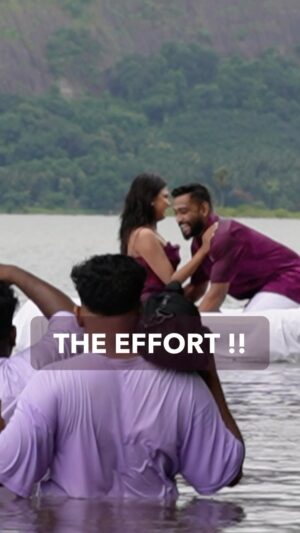 Sreevidya Nair Instagram - Wait for the result ⚠️

Grateful beyond words for our incredible photography team @ohmywed.in who captured beautiful moments with such dedication, hard work, and the willingness to take risks. Your talent has given us memories to cherish forever, thank you! ❤️

BTS 📸 @amalrajrofficial