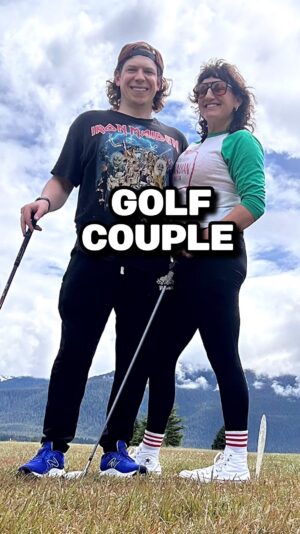Steph Tolev Instagram - We’re a professional golf couple now. Come see us this weekend in Washington, DC @dcimprov Tickets in the link in my bio. #golf #standupcomedy #washingtondc #couplegoals #standup #funnyreels