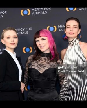 Stephanie Corneliussen Instagram - What a beautiful night at the 25th anniversary celebration of the annual Mercy For Animals Gala & Fundraiser.