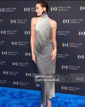 Stephanie Corneliussen Instagram - What a beautiful night at the 25th anniversary celebration of the annual Mercy For Animals Gala & Fundraiser.