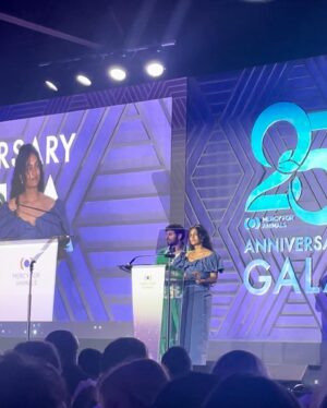 Stephanie Corneliussen Instagram - What a beautiful night at the 25th anniversary celebration of the annual Mercy For Animals Gala & Fundraiser.