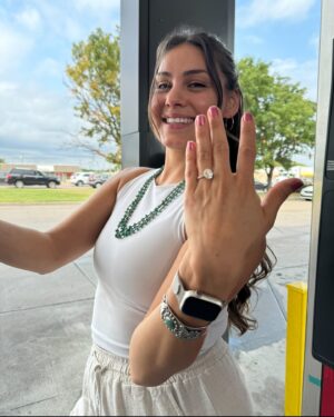 Stephanie Despain Instagram - Future Mrs. Hernandez 💍 ✨ #engaged