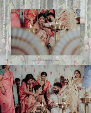 Subiksha Kayarohanam Instagram - Together in love, forever in life.

Costume designer bride and groom : @zenoraofficial_
Jwellery: @new_ideas_fashions
Make up : @makeup_by_kez