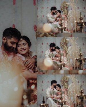 Subiksha Kayarohanam Instagram - Together in love, forever in life.

Costume designer bride and groom : @zenoraofficial_
Jwellery: @new_ideas_fashions
Make up : @makeup_by_kez