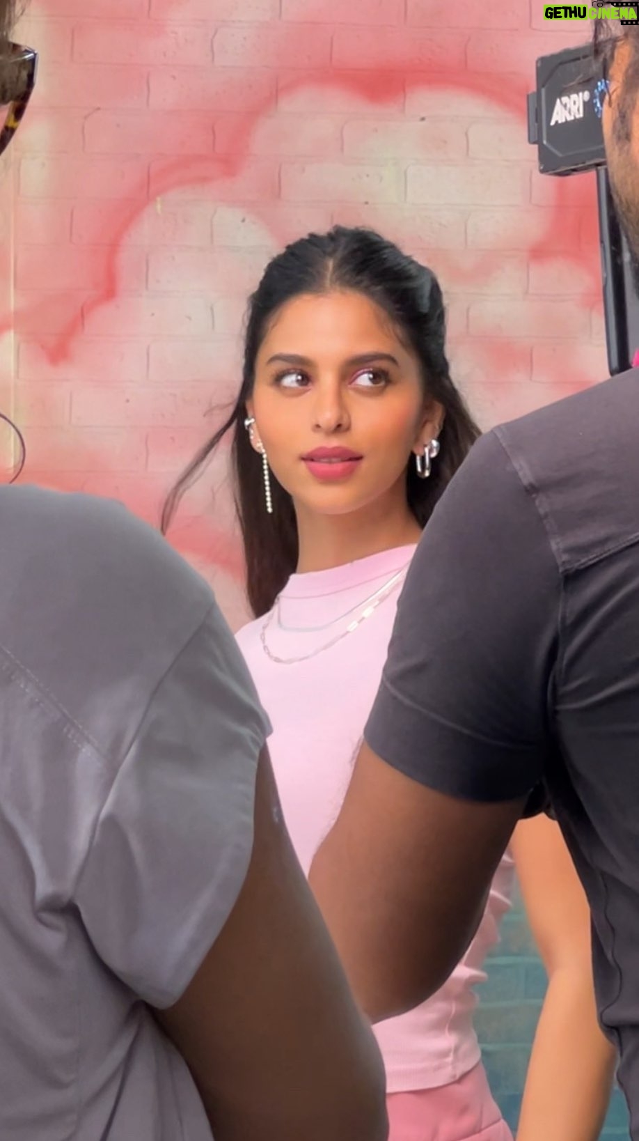Suhana Khan - 1.3 Million Likes - BTS with @maybelline_ind 🧸🫧
