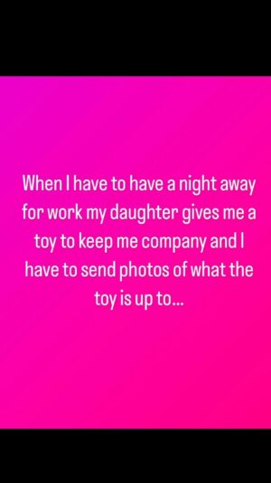Suzi Ruffell Instagram - So yesterday I shared in my stories the little pics I send to my daughter while I’m gigging away to let her know I’m thinking of her. I literally got hundreds of messages asking for more wholesome content, so I’ve made a little reel of mine and Norries times together and upgraded it to the grid. 
#parenting
