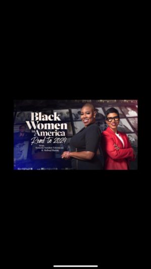 Symone Sanders Instagram - MSNBC presents “Black Women in America: The Road to 2024” focusing on the role Black women will play in the 2024 election. The new special will air on Sunday, Sept. 29 at 9pm ET on MSNBC and be available to stream on Peacock. 

Mark your calendars! 
#blackwomen2024