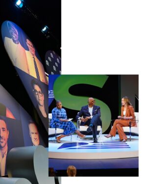 Symone Sanders Instagram - Our inaugural @msnbc Live: Democracy 2024 event was a success! Loved gracing the stage with my peeps ❤️. Congrats to @lukerussert @laurenpeikoff and the entire team for pulling off the first of many! 

If you couldn’t join us in person, tune in to MSNBC on Saturday September 14th at 9pm to watch!