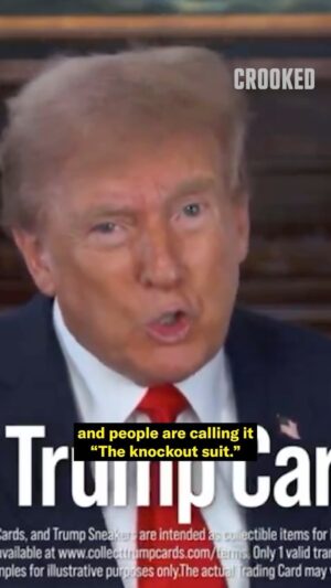 Symone Sanders Instagram - Trump has become the most bored ape of all. 

#PodSaveAmerica #CrookedMedia #NFT #Bitcoin