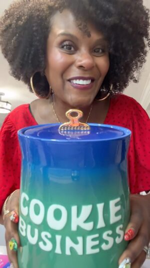 Tabitha Brown Instagram - Family mark your calendars for my next @target rollout  September 29th!!! Look at how cute this 🪮cookie jar handle is and the 🪮bag clips!!! Me and Donna are so excited!!!! More to come!!! #tabithabrown #targetabcollab #freedom #create
