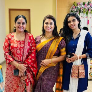 Tanisha Kuppanda Instagram - That happy place happy memories happy moments are always meant to be cherished 🤗🤗

Wearing : @vastra_villa1486 
Jewellery: @kuppandasjewellery