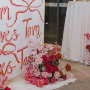 Tanya Hennessy Instagram - Our wedding would have been in a BP carpark, if our wedding planner hadn’t have worked her literal magic!
@alysiabridgerevents is just a special person, one in a million. She’s so smart, beyond kind, wildly talented and genuinley wants people to have the best day ever. She radiates joy and love. She went over and above for us and we love her so much. We had the ultimate day because of her! @alysiabridgerevents we are obsessed with you!! All pics are @biancavirtueweddings Dress is @kyhastudios