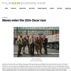 Tatiana Pauhofová Instagram - I think we're not the only ones talking about it... 📣
@theacademy 
💥 OVER 3 M € BO in Czech Republic 💥

Myslím, že nejsme jediní, kdo o tom mluví... 

WAVES ('VLNY') directed by Jiří Mádl @jirimadl86 will represent the Czech Republic at the 2025 OSCARS in the Best International Film category ! 

Congratulations 👏
@dawson_productions 
@czechfilmcenter 
@filmvlny 
@monikakristl 
@vojtech.vodochodsky 
@tana_pauhofova_official 
@stanislavmajer 
and many many more...