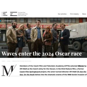 Tatiana Pauhofová Instagram - I think we're not the only ones talking about it... 📣
@theacademy 
💥 OVER 3 M € BO in Czech Republic 💥

Myslím, že nejsme jediní, kdo o tom mluví... 

WAVES ('VLNY') directed by Jiří Mádl @jirimadl86 will represent the Czech Republic at the 2025 OSCARS in the Best International Film category ! 

Congratulations 👏
@dawson_productions 
@czechfilmcenter 
@filmvlny 
@monikakristl 
@vojtech.vodochodsky 
@tana_pauhofova_official 
@stanislavmajer 
and many many more...