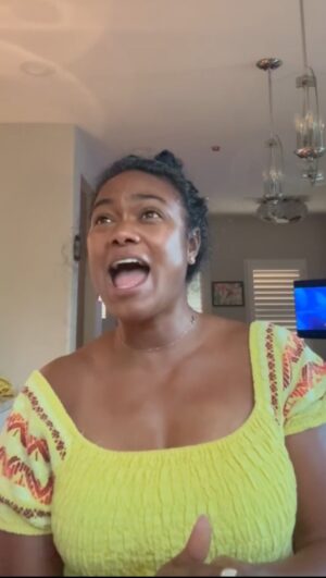 Tatyana Ali Instagram - More from Mommy Theatre! This time, Moana and veggie meatballs 😂