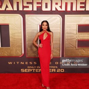 Teala Dunn Instagram - All red for the @transformersmovie premiere! Thanks for having me @paramountpics ♥️♥️