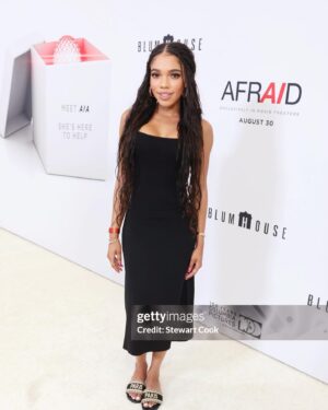 Teala Dunn Instagram - Thanks for having me ♥️ @blumhouse @sonypictures