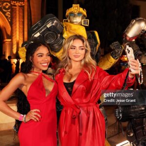 Teala Dunn Instagram - All red for the @transformersmovie premiere! Thanks for having me @paramountpics ♥️♥️