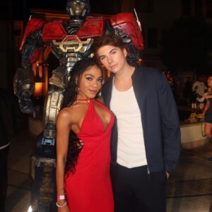 Teala Dunn Instagram - All red for the @transformersmovie premiere! Thanks for having me @paramountpics ♥️♥️
