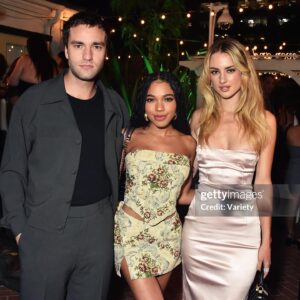 Teala Dunn Instagram - Had such a blast at the @tellmelieshulu season two premiere! Can’t wait to binge this new season! Thanks for having me @hulu #ootd @revolve