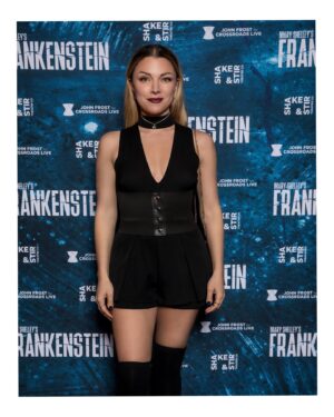 Teressa Liane Instagram - Congratulations @shakeandstir and @xroads_live on a wonderful opening night of @frankensteinlive in Melbourne !!! 🥂👏🏻🎉

Tragic, beautiful and frightening storytelling 
❤️‍🔥🌟🖤 Xx

📸: Sam Tabone @thealistphotographers

#FrankensteinLive #FrankensteinAU
#Melbourne #MelbourneTheatre