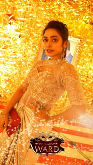 Tharshika Instagram - Tharshika Enters 🔥😍 | #NowShowing - 9th Annual Vijay Television Awards #VijayTelevisionAwards #VTA #VijayStars #VijayTelevision #VijayTV