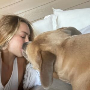 Theresa Marie Mingus Instagram - animals are better than humans. my sweet Nala. crushed 💔  What is there to say to make it any better? Nothing, really. But I will say this: Upon reflection, I think the worst part about it all is that when you love a dog, you love it with the very best version of yourself: the kindest, most patient, most compassionate, most present and joyful, trusting version of who you are and who you ever could be. In theory, the person you are with your dog is the person you wish you could be with everyone, all the time, except the rest of the world is too careless to be trusted with something so precious. And then when you lose the dog, it feels like you’ve also lost that part of yourself that you were able to be, too. But here’s the thing: yes, you had to say goodbye. But it doesn’t mean that you have to say goodbye to who she taught you to be and how she taught you to love. She gave you those qualities in earnest, with her whole life, and you can take those with you as you move forward.

these are the moments where time moves the slowest, when you wish that this too would just hurry up and pass. Try and channel your grief into gratitude bc the amount of grief felt is equal to the amount of love given. And that’s beautiful.