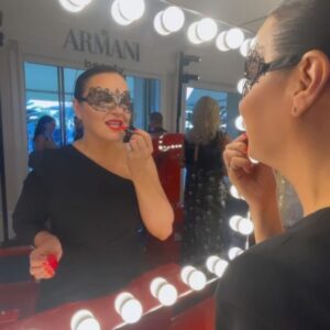 Triona McCarthy Instagram - As the Venice Film Festival takes centre stage right now, my insta is feed is full of fabulous photos & I'm transported back to all the glamour, fun & excitement of past moments with @armanibeauty 🎬✨ #nostalgicvibes