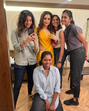 Trisha Instagram - 5.3.2024💛🧿
Just a lil jig that happened with my favourites🫶🏻
#goat #matta