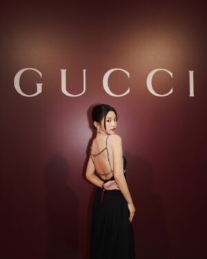 Tsai Jui-hsueh Instagram - 美好的夜晚🩶 
GUCCI 2024秋冬女裝系列發表酒會
@gucci #gucci