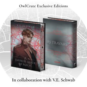 V. E. Schwab Instagram - Hey Book Owls, we are thrilled to announce our OwlCrate Limited Edition 🖤A DARKER SHADE OF MAGIC TRILOGY🖤 in collaboration with V.E. Schwab (@veschwab)!⁠
⁠
This set will feature A Darker Shade of Magic, A Gathering of Shadows and A Conjuring of Light, which will match our exclusive edition of The Fragile Threads of Power.⁠
⁠
Our Limited Edition 🖤A DARKER SHADE OF MAGIC TRILOGY🖤 will feature:⁠
🖤 Completely redesigned covers illustrated by @lenyan.art and designed by @lichen_and_limestone⁠
❤️ Reversible dust jackets with character art by @avendellart⁠
🤍 Stencilled edges on all 3 sides by @sajrafox⁠
🖤 Foil designs on the front and back of the hardcover cases by @divineliterary⁠
❤️ Bound in character art pages (3 per book) illustrated by @jessichenliu, @yewberries, and @yasu.art.studio⁠
🤍 Character art end pages (different front and back) by @lasq.draws⁠
⁠🖤 Ribbon bookmark⁠
❤️ Book one is signed by author @veschwab and includes an author letter!⁠
⁠
The exclusive OwlCrate Limited Edition 🖤A DARKER SHADE OF MAGIC TRILOGY🖤 will be $114.99 USD plus shipping. ⁠It is a completely separate order from our regular OwlCrate subscriptions and must be purchased individually through our store.⁠
⁠
Please note this sale will be limited to 1 set per person as stock is limited. We anticipate shipping in early December.⁠
⁠
All active subscribers & The Fragile Threads of Power purchasers will get the first chance to purchase the 🖤A DARKER SHADE OF MAGIC TRILOGY🖤 !! We will send an email on WEDNESDAY, OCTOBER 2nd, at approximately 12:00 PM PST containing your early access link.⁠
⁠
🤍 Subscribers early access sale begins on Tuesday, October 8th, at 11:00 AM PST⁠
🤍 If boxes haven’t sold out within 24 hours of going on sale, we will then send the private link to our newsletter subscribers & The Nest app users on Wednesday, October 9th, at 11:00 AM PST⁠
🤍 General sale begins on Thursday, October 10th, at 11:00 AM PST if we have any stock remaining.⁠
⁠
⁠
⁠#owlcrate #ADarkerShadeofMagic #shadesofmagic #aconjuringofshadows #aconjuringoflight #veschwab
