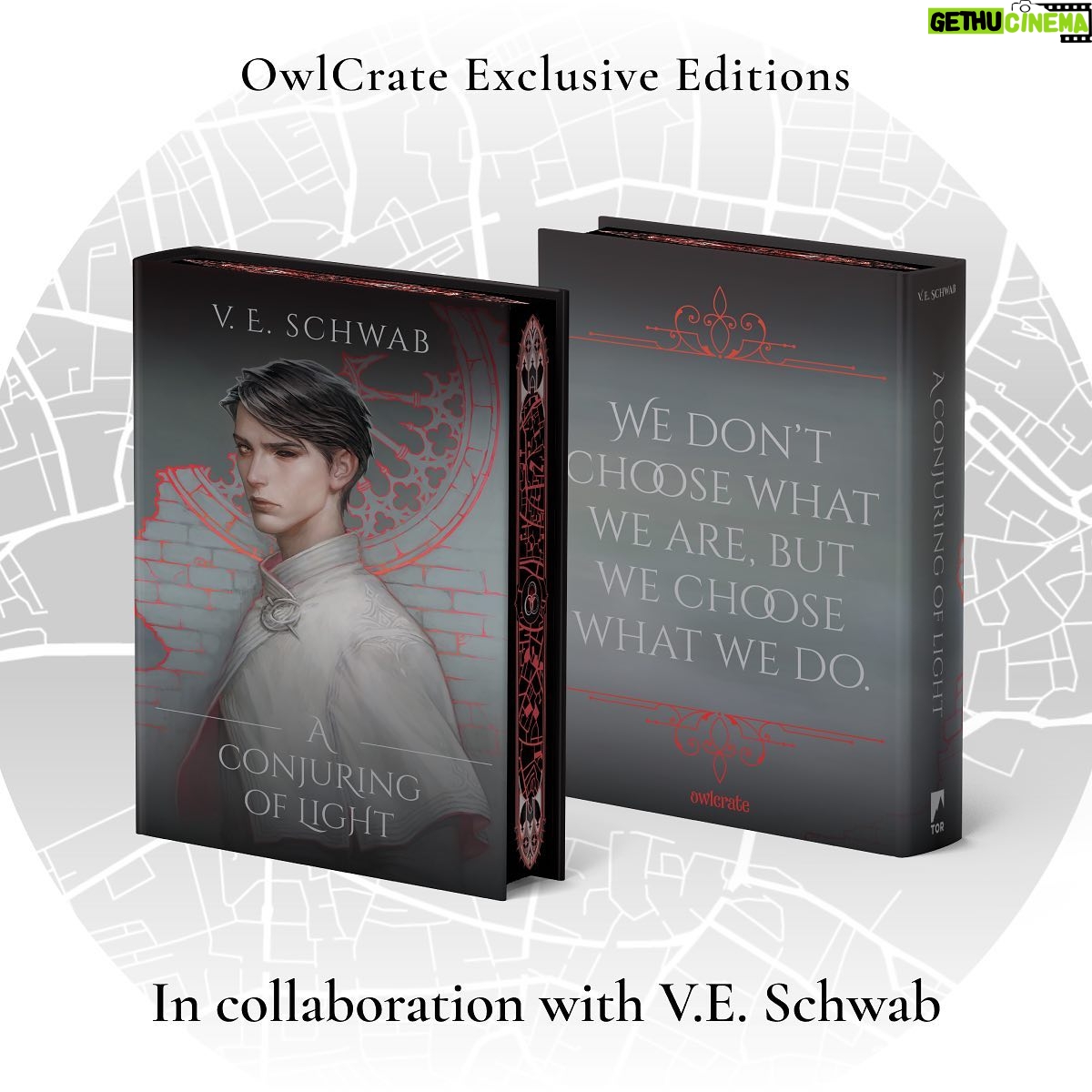 V. E. Schwab - 28.5K Likes - Hey Book Owls, we are thrilled to announce our OwlCrate Limited Edition 🖤A DARKER SHADE OF MAGIC TRILOGY🖤 in collaboration with V.E. Schwab (@veschwab)!
This set will feature A Darker Shade of Magic, A Gathering of Shadows and A Conjuring of Light, which will match our exclusive edition of The Fragile Threads of Power.
Our Limited Edition 🖤A DARKER SHADE OF MAGIC TRILOGY🖤 will feature:
🖤 Completely redesigned covers illustrated by @lenyan.art and designed by @lichen_and_limestone
❤️ Reversible dust jackets with character art by @avendellart
🤍 Stencilled edges on all 3 sides by @sajrafox
🖤 Foil designs on the front and back of the hardcover cases by @divineliterary
❤️ Bound in character art pages (3 per book) illustrated by @jessichenliu, @yewberries, and @yasu.art.studio
🤍 Character art end pages (different front and back) by @lasq.draws
🖤 Ribbon bookmark
❤️ Book one is signed by author @veschwab and includes an author letter!
The exclusive OwlCrate Limited Edition 🖤A DARKER SHADE OF MAGIC TRILOGY🖤 will be $114.99 USD plus shipping. It is a completely separate order from our regular OwlCrate subscriptions and must be purchased individually through our store.
Please note this sale will be limited to 1 set per person as stock is limited. We anticipate shipping in early December.
All active subscribers & The Fragile Threads of Power purchasers will get the first chance to purchase the 🖤A DARKER SHADE OF MAGIC TRILOGY🖤 !! We will send an email on WEDNESDAY, OCTOBER 2nd, at approximately 12:00 PM PST containing your early access link.
🤍 Subscribers early access sale begins on Tuesday, October 8th, at 11:00 AM PST
🤍 If boxes haven’t sold out within 24 hours of going on sale, we will then send the private link to our newsletter subscribers & The Nest app users on Wednesday, October 9th, at 11:00 AM PST
🤍 General sale begins on Thursday, October 10th, at 11:00 AM PST if we have any stock remaining.
#owlcrate #ADarkerShadeofMagic #shadesofmagic #aconjuringofshadows #aconjuringoflight #veschwab
