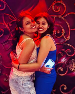VJ Tara Instagram - My kunju papa turns 25❤️ every year when this day comes, I can’t believe your are growing older. But these days you are like an elder sister and helping me with things. Wishing you a very happy birthday to the world’s best sister 😍 looking forward to many more beautiful memories with you 😋💋