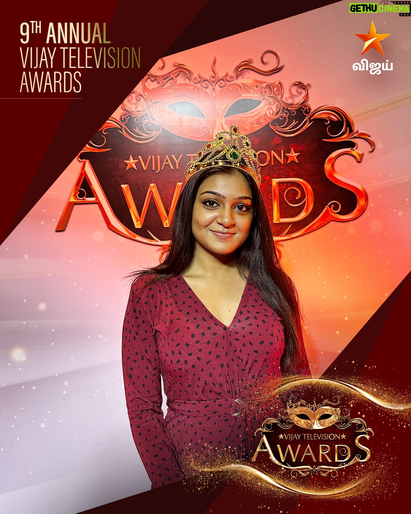 Varshini Suresh - 12.9K Likes - #NeeNaanKaadhal Team #Varshini #ShankareshKumar #HarshaNair 😍♥️#9thAnnualVijayTelevisionAwards #Prelude - Today @ 4:30 pm #VijayTelevisionAwards #VTA #9VTA #VijayTelevision #VijayTV