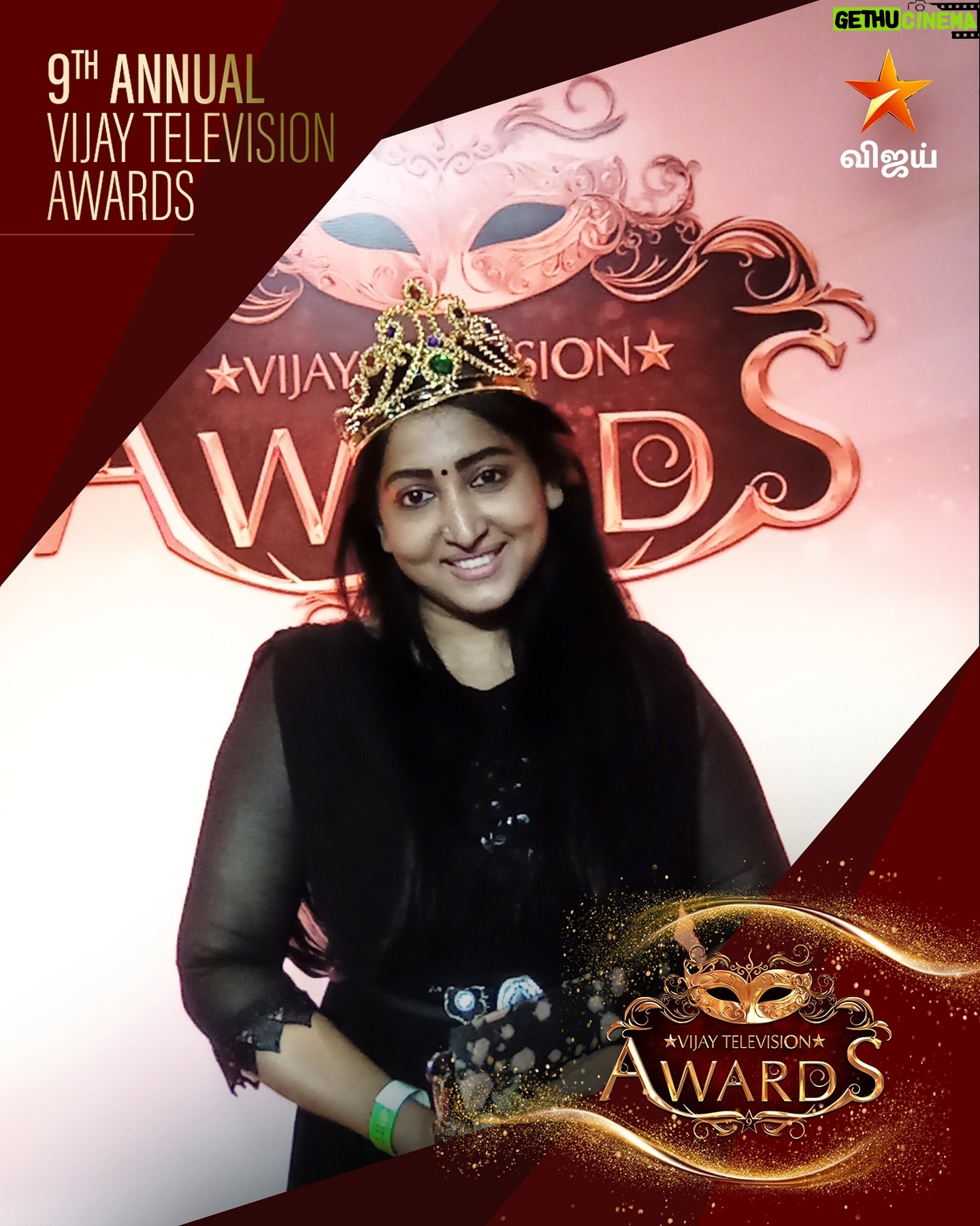 Varshini Suresh - 12.9K Likes - #NeeNaanKaadhal Team #Varshini #ShankareshKumar #HarshaNair 😍♥️#9thAnnualVijayTelevisionAwards #Prelude - Today @ 4:30 pm #VijayTelevisionAwards #VTA #9VTA #VijayTelevision #VijayTV